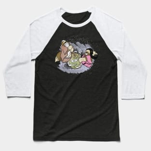 Creation of the world by the Tanuki Baseball T-Shirt